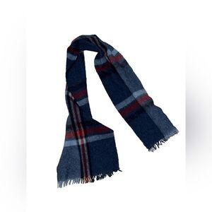 Nice men blue winter scarf